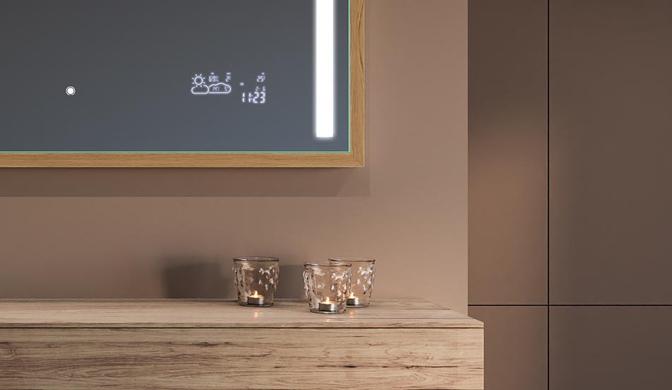 Veidrodis juodoje loft stiliaus rėmelyje, skirtas modernioms ir minimalistinėms vonios kambariams | ARTFORMA