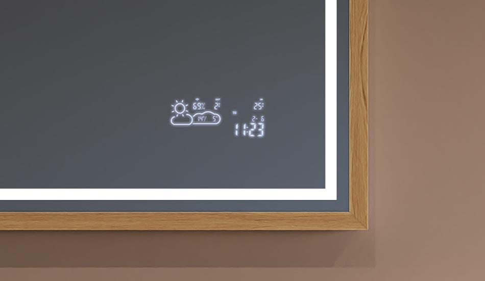 Veidrodis juodoje loft stiliaus rėmelyje, skirtas modernioms ir minimalistinėms vonios kambariams | ARTFORMA