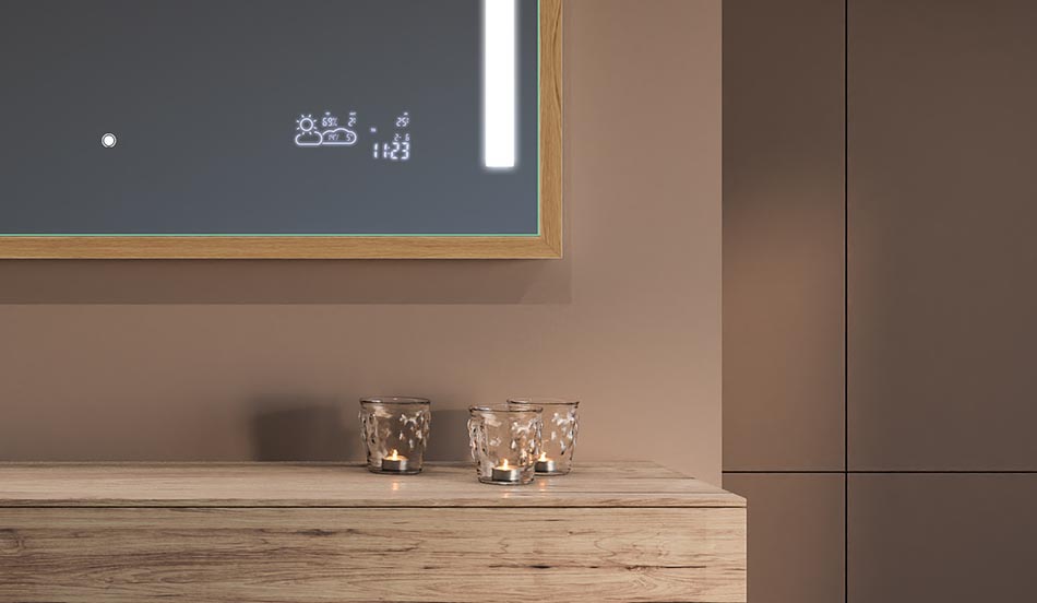 Veidrodis juodoje loft stiliaus rėmelyje, skirtas modernioms ir minimalistinėms vonios kambariams | ARTFORMA