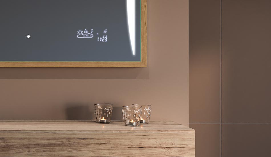 Veidrodis juodoje loft stiliaus rėmelyje, skirtas modernioms ir minimalistinėms vonios kambariams | ARTFORMA