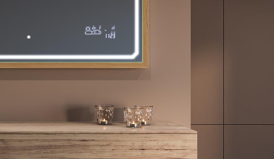 Veidrodis juodoje loft stiliaus rėmelyje, skirtas modernioms ir minimalistinėms vonios kambariams | ARTFORMA