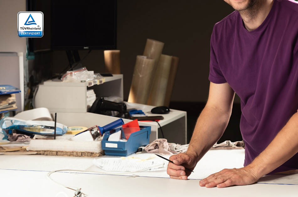 TÜV sertifikatu patvirtinta kokybė