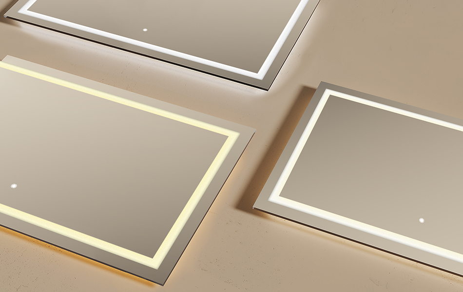 LED spalva valdoma jutikliniu jungikliu. Vienu jungiklio paspaudimu įjungiamas ir išjungiamas apšvietimas. Laikydami jungiklį, kai įjungtas apšvietimas, pasikeičia LED spalvos temperatūra.