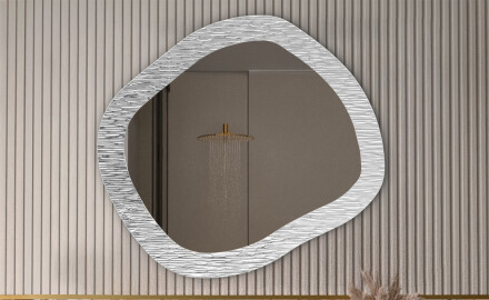 Veidrodžiai metalinėje rėmelyje