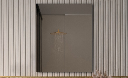 Stačiakampiai veidrodžiai be apšvietimo