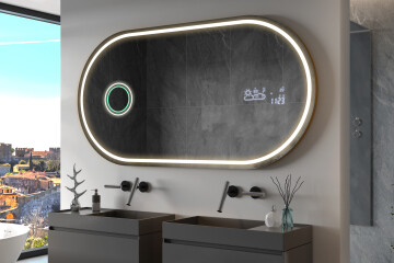 Rėminiai LED veidrodžiai