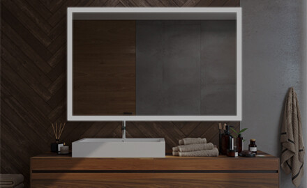 Klasikiniai veidrodžiai su apšvietimu