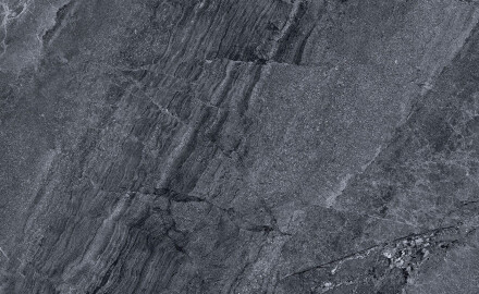 Glazūruotos grindų plytelės 120x120 cm, antracito spalvos, akmens tekstūros, matinės, A4H1138 „Agathos Anthracite“