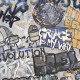Glazūruotos grindų plytelės 120x280 cm, pilkos spalvos, matinės, rektifikuotos, A4H248 „City Graffiti Grey“ #2