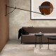 Glazūruotos grindų plytelės 120x120 cm, smėlio spalvos, matinės, rektifikuotos A4H258 „City Beige“ #2