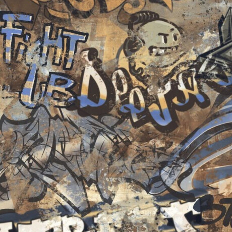 Didelio formato 120x280 cm glazūruotos grindų plytelės, matinės, rektifikuotos, A4H262 „City Graffiti Multicolor“ #3