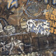 Didelio formato 120x280 cm glazūruotos grindų plytelės, matinės, rektifikuotos, A4H262 „City Graffiti Multicolor“ #6
