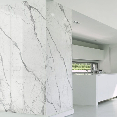 Glazūruotos grindų plytelės 120x280 cm, matinės, su pilka gysla, rektifikuotos A4H452 „Statuario Superiore“ #4