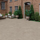 Grindų plytelės 100x100, skersai supjaustytas travertinas, matinis, pilkai smėlinis (taupe) A4H499 „Chrono Stone“ #3