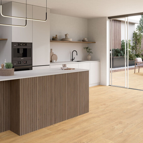 Medžio imitacijos grindų plytelės 23x120, natūralaus gintaro spalvos, matinės, A4H505 „Amberly Natural“ #3