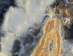 Didelio formato keraminės plytelės 120x280, tamsiai mėlynos spalvos marmuro imitacija su gyslomis, blizgios, A4H674 „Eterno Blu“