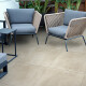 Didelio formato keraminės plytelės 120x280, matinis smėlio spalvos betono atspalvis, A4H753 „Louft Cream“ #4