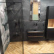 Glazūruotos grindų plytelės 60x120 cm, juodos, matinės, rektifikuotos, A4H85 „Iroc Black“ #1