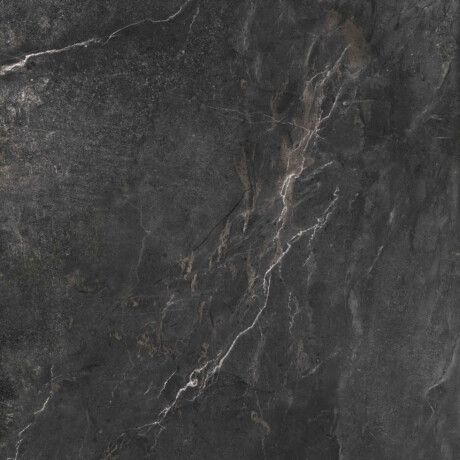 Glazūruotos grindų plytelės 60x120 cm, juodos, matinės, rektifikuotos, A4H85 „Iroc Black“ #9