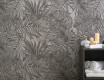 60x120 cm pilkos spalvos sienų plytelės su augaliniais motyvais, matinės, A4H925 „Panaria“