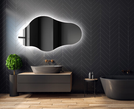 Dekoratyvinis veidrodis su led apšvietimu C221 #2