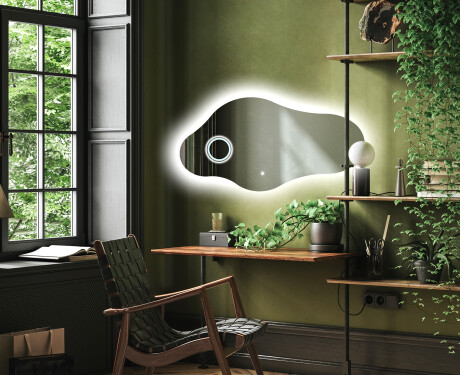 Dekoratyvinis veidrodis su led apšvietimu C221 #4