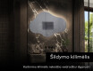 Dekoratyvinis veidrodis su led apšvietimu C221 #9