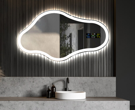 Dekoratyvinis veidrodis su led apšvietimu C222 #6
