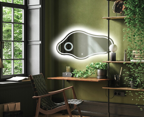 Dekoratyvinis veidrodis su led apšvietimu C223 #4