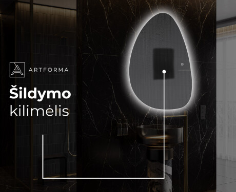 Dekoratyvinis veidrodis su LED apsvietimu D221 #8