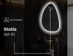 Dekoratyvinis veidrodis su LED apšvietimu B222 #8