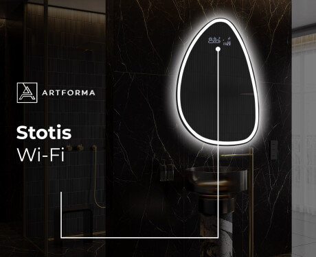 Dekoratyvinis veidrodis su LED apšvietimu B222 #8