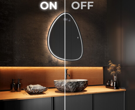 Netaisyklingos pakabinamas dekoratyvinis veidrodis B223 #3