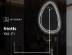 Netaisyklingos pakabinamas dekoratyvinis veidrodis B223 #8