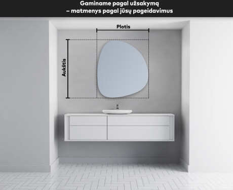 Dekoratyvinis veidrodis su LED apsvietimu EG221 #4