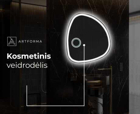 Dekoratyvinis veidrodis su LED apšvietimu EG222 #5