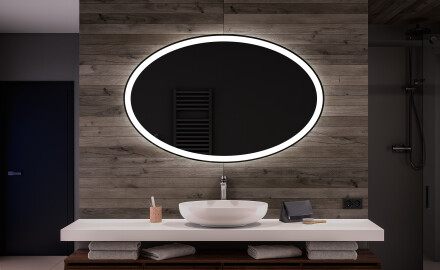 Apšviestas vonios veidrodis LED L74