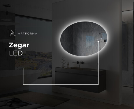 Apšviestas vonios veidrodis LED L226 #8