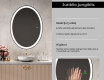 Apšviestas vonios veidrodis LED L74 #4