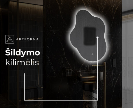 Dekoratyvinis veidrodis su LED apšvietimu EM221 #9