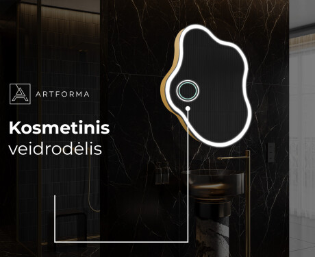 Dekoratyvinis veidrodis su LED apšvietimu EM222 #6