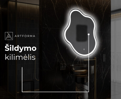 Dekoratyvinis veidrodis su LED apšvietimu EM222 #9