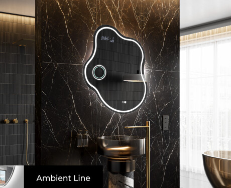 Dekoratyvinis veidrodis su LED apsvietimu EM223