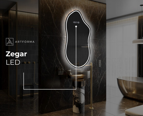 Dekoratyvinis veidrodis su LED apšvietimu F223 #7