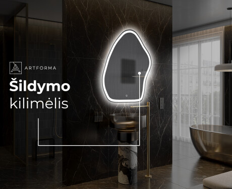 Dekoratyvinis veidrodis su LED apsvietimu G222 #8