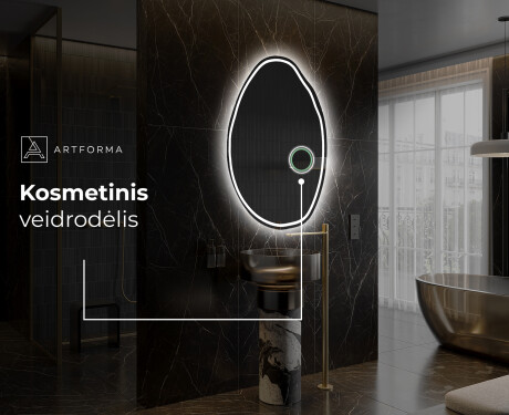 Dekoratyvinis veidrodis su LED apsvietimu U223 #5