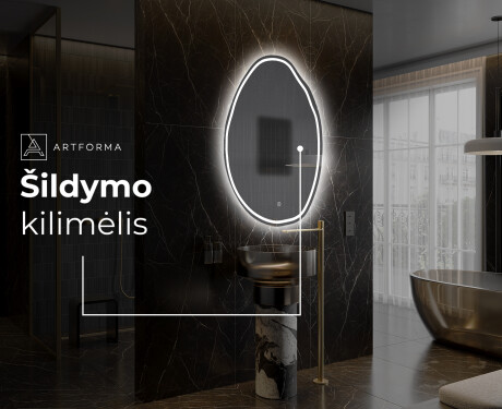 Dekoratyvinis veidrodis su LED apsvietimu U223 #9