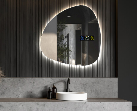 Dekoratyvinis veidrodis su led apšvietimu J221 #6