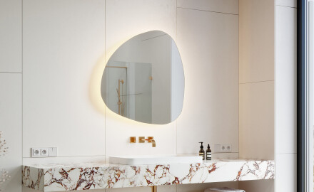 Dekoratyvinis veidrodis su led apšvietimu J221