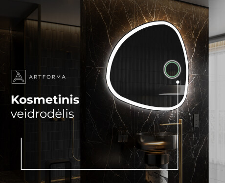 Dekoratyvinis veidrodis su led apšvietimu J222 #4